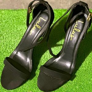 Women’s black Lulu heels